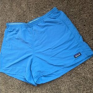 Patagonia Men’s Bright Blue Athletic Hybrid Shorts